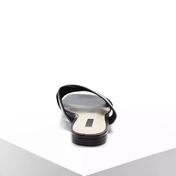 Brand new with tag Black Criss Cross Sandals - Picture 3 of 4